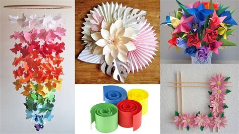 Get crafting ideas for home decor, like how to make craft projects for bedroom decorating ideas, living room decor projects, and kitchen decorating ideas. 5 DIY Paper Craft Idea For Room Decor 2019!! | Paper Room ...