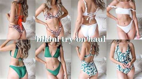 cupshe bikini try on haul 2020 youtube