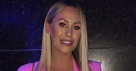 Rio Ferdinand S Girlfriend Kate Wright Wows In Hot Pink Suit With Bra