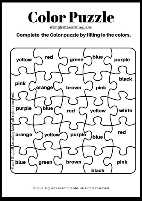 Puzzle Worksheets For Grade 1 Abjectleader