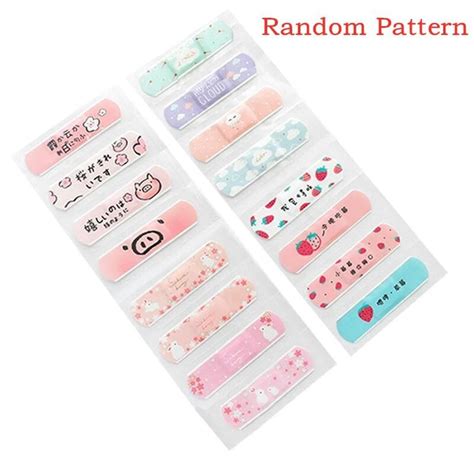 20pcs Cute Band Aid Outdoor Bandage Breathable Wound Patch Waterproof Band Aid Wear Resistant