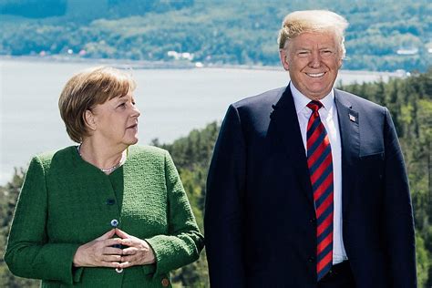 trump tweets about angela merkel s political crisis in germany but gets migrant crime facts wrong