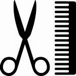 Comb Scissors Barber Icon Clipart Svg Hairdresser