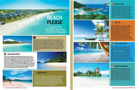 Travel Magazine Template By Eliasmwangi Graphicriver