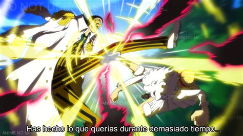 One Piece Capítulo 1082 ¡luffy Finalmente Derrota Al Almirante Kizaru