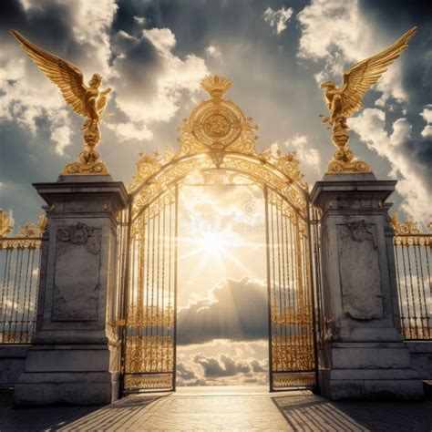 Gates Golden Heaven Stock Illustrations 163 Gates Golden Heaven Stock