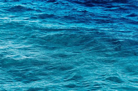 Bright Blue Ocean With Smooth Wave Background By Mix And Match Studio