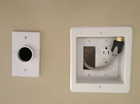 Planning On A Tv Above Your Fireplace Add A Recessed Plug And Conduit