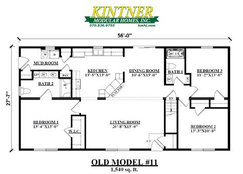 Ranch Modular Home Model 11 Kintner Modular Homes