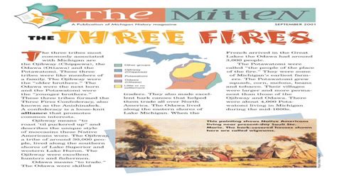 A Publication Of Three Fires · Three Fires Confederacy Also The