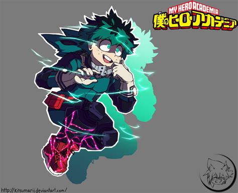 My Hero Academia One For All Full Cowling By Kitsumarii On Deviantart