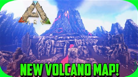 User Created Map Showcase Ark Survival Evolved The Volcano