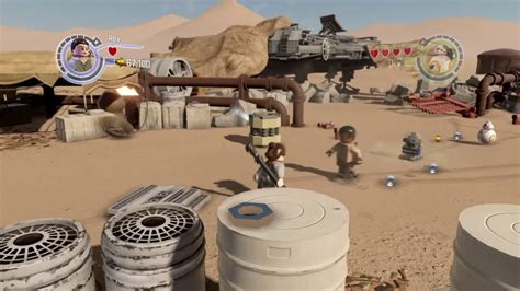 Lego Star Wars The Force Awakens Demo Gameplayps4 Final Youtube