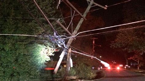 33 Without Power In Alexandria Due To Downed Wires After A Vehicle
