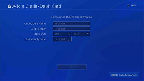 Once you entered you can see this whatever the credit cards you have had. How To Add Or Remove Credit Card From Your PS4 | NEW 2021!