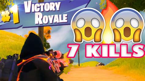 7 Kills Squads Victory Fortnite Battle Royale Gameplay Youtube