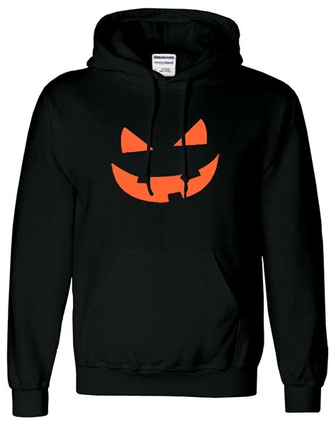 Halloween Pumpkin Mens Hoodie Jumper Hooded Sweatshirt Pullover Sweat