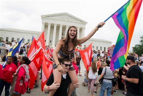 Gay Marriage Us Supreme Court Ruling Seem The Celebrations Time