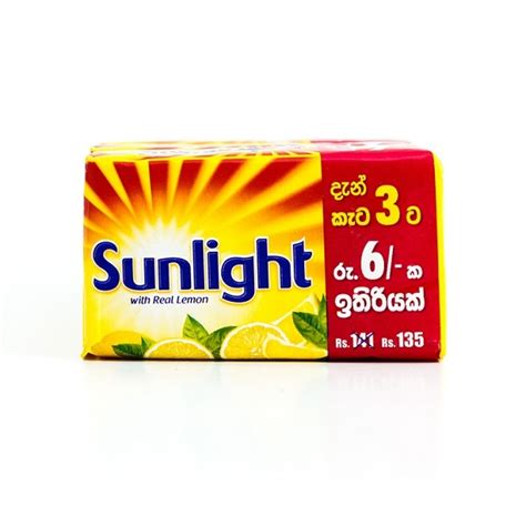 Sunlight Soap Yellow Promo Pack 360g Glomarklk