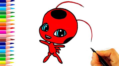 Tikki Nasıl Çizilir 2 How To Draw Tikki From Miraculous Ladybug 2