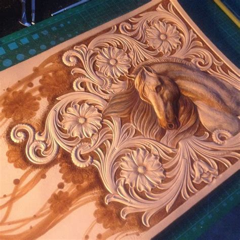 Pin By Michelle On Sierras Ideas Leather Carving Leather Tooling