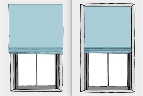 Outside Vs Inside Mount Roman Shades What When And Why