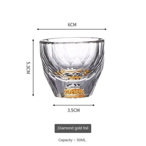 Danceemangoos Whiskey Glass Crystal Glass Vodka Ubuy India
