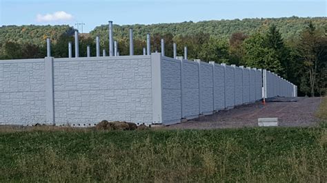 Ballistic Resistant Perimeter Security Fence Faddis Concrete