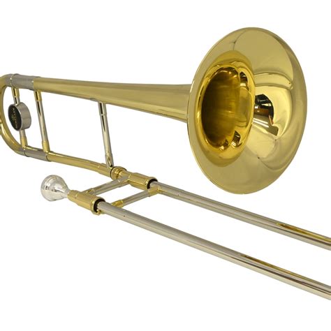 The trombone is a musical instrument in the brass family. Schiller Studio 525 Trombone Gold - Jim Laabs Music Store