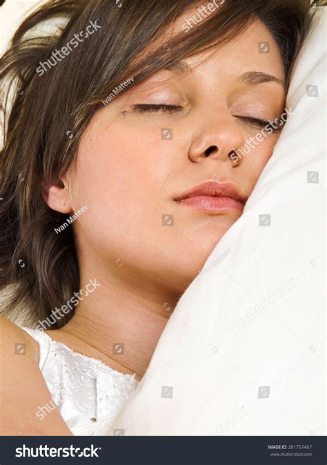 Girl Sleeping Bed Stock Photo 281757467 Shutterstock