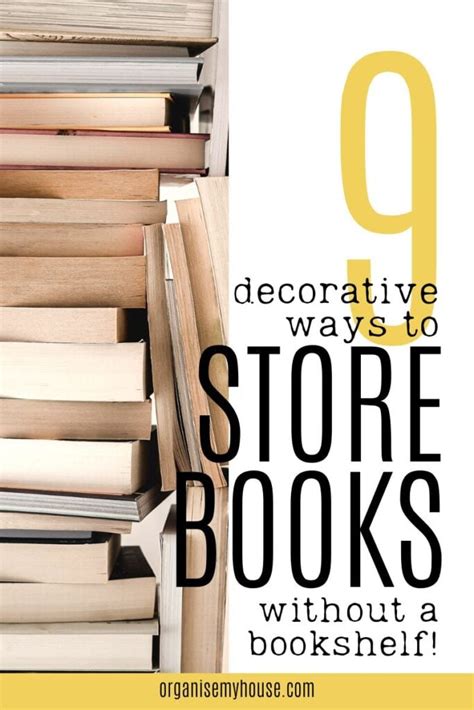 How To Store Books Without A Bookshelf 9 Ways To Try