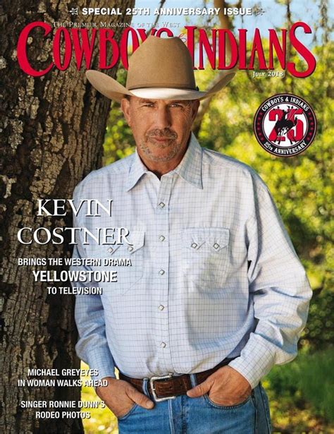 Cowboys And Indians Magazine Subscription Kevin Costner Cowboys And
