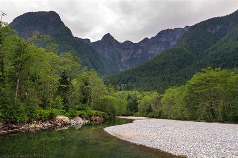 Gold Creek And The Golden Ears Mountains