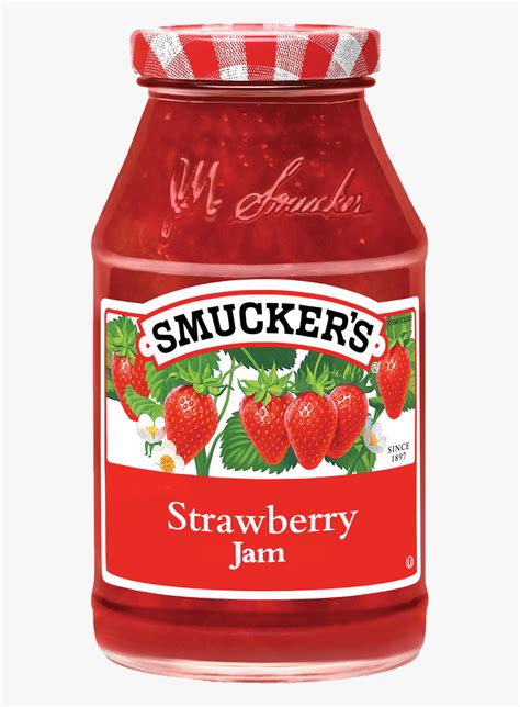 Jam Png Image Smuckers Strawberry Preserves Free Transparent