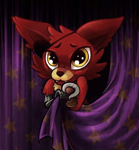 Kawaii Contest] Fnaf 1 Foxy By Ylvanylan On Deviantart Foxy And Mangle