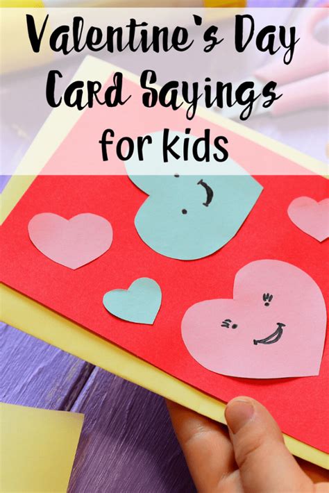 Valentines Day Card Sayings For Kids Valentines Day Card Sayings