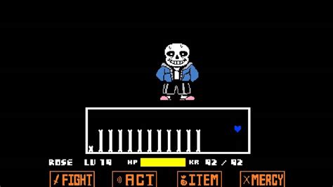 Undertale Sans Fight Slow Motion And Colored Youtube