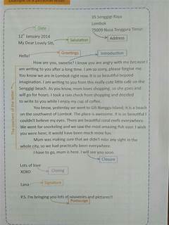 Contoh Surat Personal Letter Untuk Teman