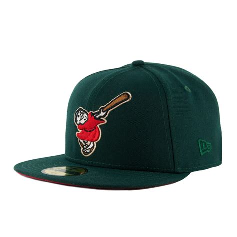 New Era 59fifty San Diego Padres Friar Meridian Fitted Hat Dark Green