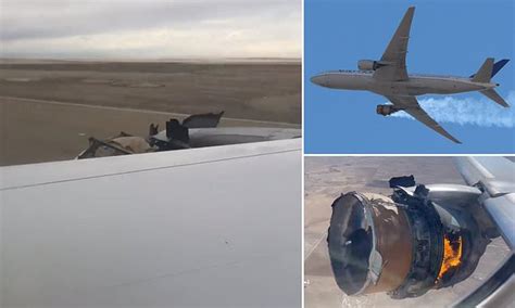 Terrified Passengers Aboard United Flight Suffering Catastrophic Engine