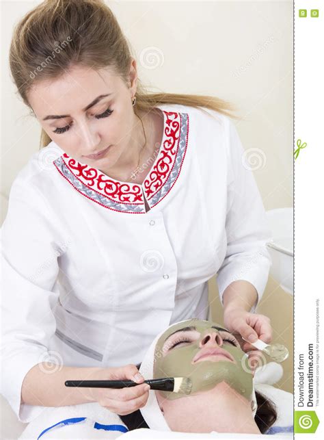 Process Of Massage And Facials Stock Image Image Of Beautiful Facials 75022023