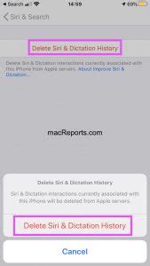 How To Clear Your Siri History Macreports