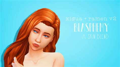 My Sims 4 Blog Blasphemy Skin Blend By Chickencrumpet