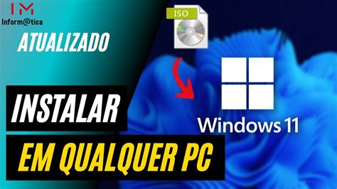 Como Instalar O Windows 11 Em Qualquer Pc Sem Tpm 20 Sem Requisitos