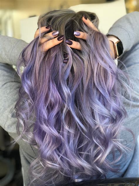 Pin On Lavender Hair