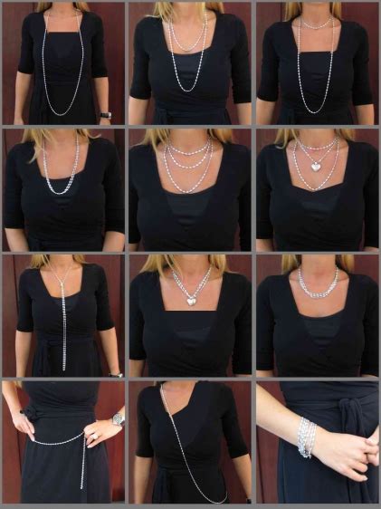 Absolutely Fabulous Fashion Tips How To Wear Long Necklaces