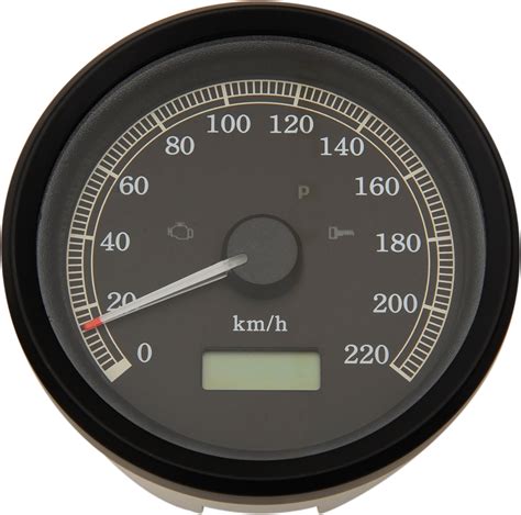 Drag Specialties Electronic Kmh Speedo Speedometer 99 03 Harley