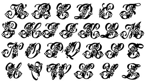 Antique Graphics Wednesday Three 1800s Antique Alphabet Fonts