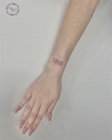 Tattoo Of The Year 1999 Located On The Wrist