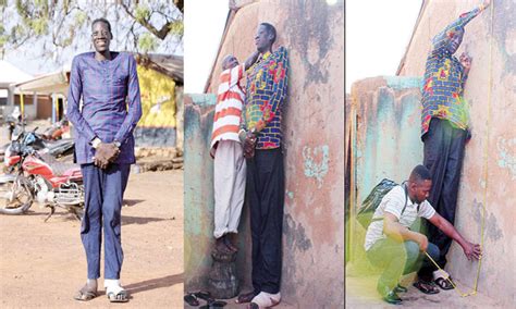 Meet Sulemana Abdul Samed Ghana S Tallest Man At Feet Inches